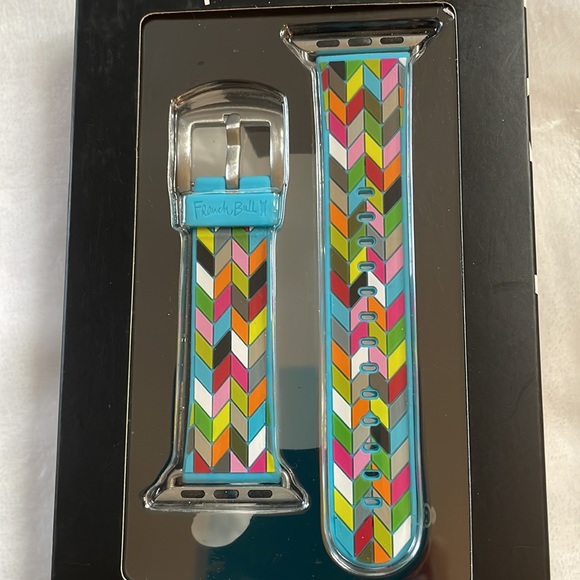 FRENCH BULL DESIGNER BAND FOR APPLE WATCH 38MM NIB - Picture 3 of 4